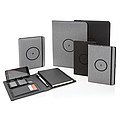 Air 5W RPET wireless charging notebook cover A5,grey