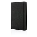 Air 5W RPET wireless charging refillable journal cover A5,black