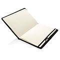 Air 5W RPET wireless charging refillable journal cover A5,grey