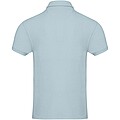 Akoya GRS recycled terry unisex polo, cloud blue