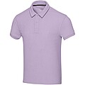 Akoya GRS recycled terry unisex polo, lilac