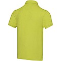 Akoya GRS recycled terry unisex polo, lime