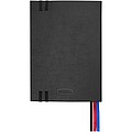 Alder A5 hard cover notebook, solid black