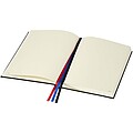 Alder A5 hard cover notebook, solid black