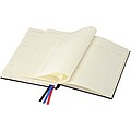 Alder A5 hard cover notebook, solid black