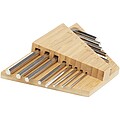 Allen bamboo hex key tool set