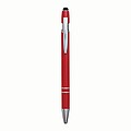 Alu ball pen MERCHANT w/touch tip, red