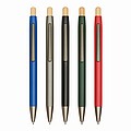 Alu ball pen, red