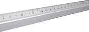 Aluminium 30 cm triangle-shaped ruler Tavi, silver
