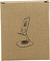 Aluminium alloy phone stand Anieke, silver