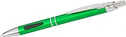 Aluminium ballpen with rubber grip pads