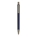 Aluminium ballpoint pen, blue