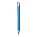 Aluminium ballpoint pen, light blue