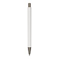 Aluminium ballpoint pen, white