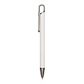 Aluminium ballpoint pen, white