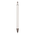 Aluminium ballpoint pen, white
