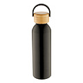 Aluminium bottle 600 ml, black