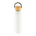 Aluminium bottle 600 ml, white