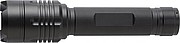 Aluminium COB flash light with focus function. Batteries included.