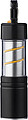 Aluminium COB flashlight Vela, black