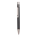 Aluminium gel ballpoint pen, black