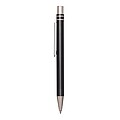 Aluminium gel ballpoint pen, black