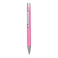 Aluminium gel ballpoint pen, pink