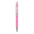 Aluminium gel ballpoint pen, pink