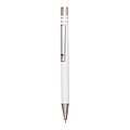 Aluminium gel ballpoint pen, white