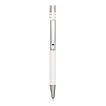 Aluminium gel ballpoint pen, white