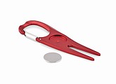 Aluminium golf divot tool