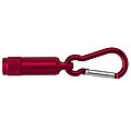 Aluminium mini torch with carabiner Tracy