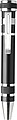 Aluminium pocket screwdriver Alyssa
