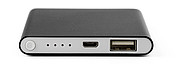 Aluminium power bank Ezra
