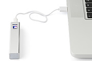 Aluminium powerbank with Li-ion battery