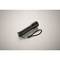 Aluminium rechargeable torch, black