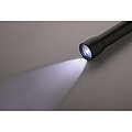 Aluminium rechargeable torch, black