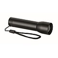 Aluminium rechargeable torch, black