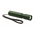 Aluminium rechargeable torch, dark green