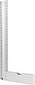 Aluminium set square Camila, silver