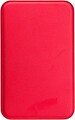 Aluminium solar power bank Tycho, red