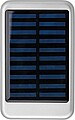 Aluminium solar power bank Tycho, silver