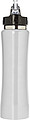Aluminium sports flask, 500mlWhite