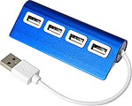 Aluminium USB hub Leo