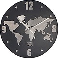 Aluminium wall clock