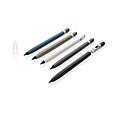 Aluminum inkless pen with eraser