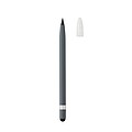 Aluminum inkless pen with eraser
