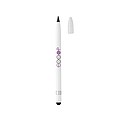 Aluminum inkless pen with eraser
