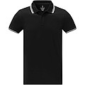 Amarago short sleeve mens tipping polo