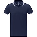 Amarago short sleeve mens tipping polo